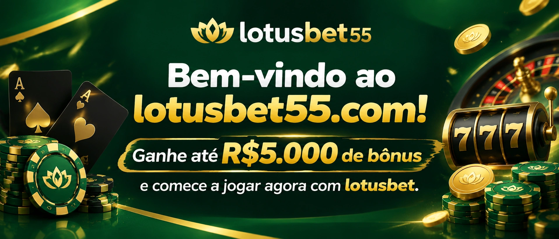 Interface geral da lotusbet com foco em navegação por categorias e áreas de conta